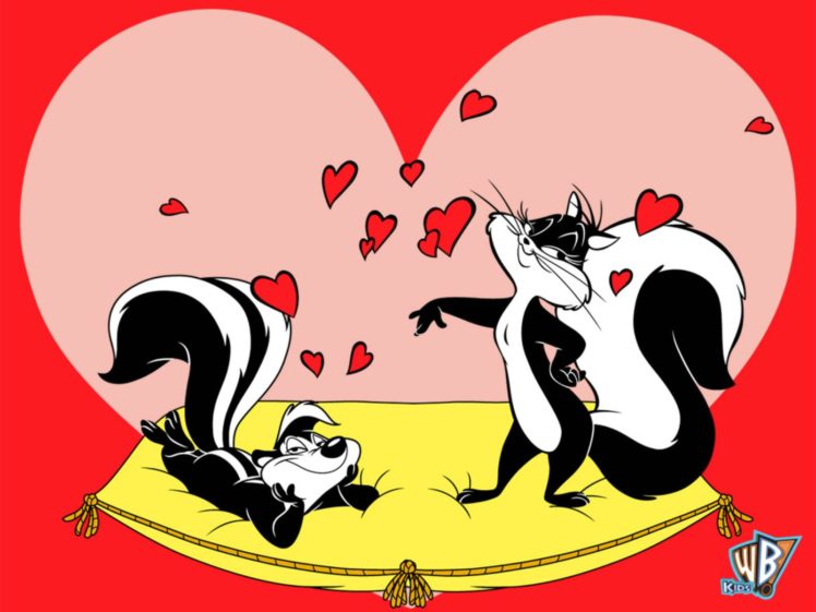 pepe, Le, Pew, Looney, Tunes, French, France, Comedy, Family, Animation, 1pepepew, Skunk, Cat, Romance HD Wallpaper Desktop Background