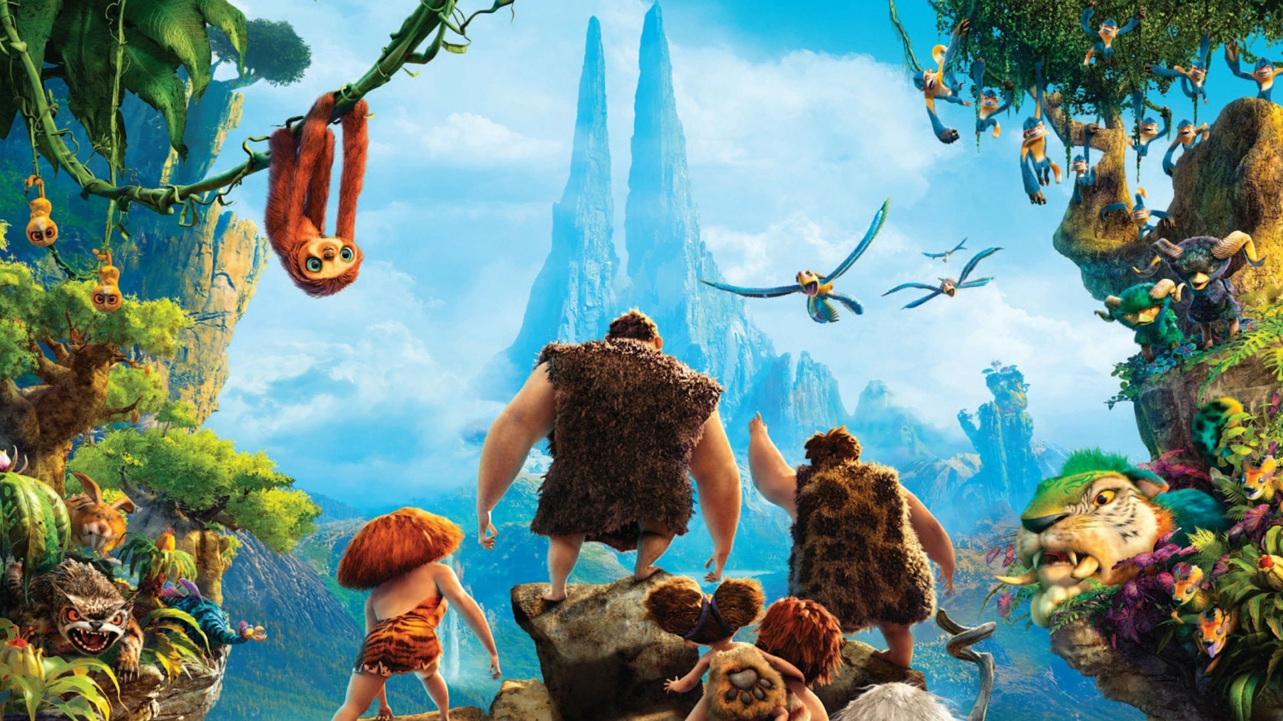 the, Croods, Animation, Adventure, Comedy, Family, Fantasy, 1croods Wallpaper