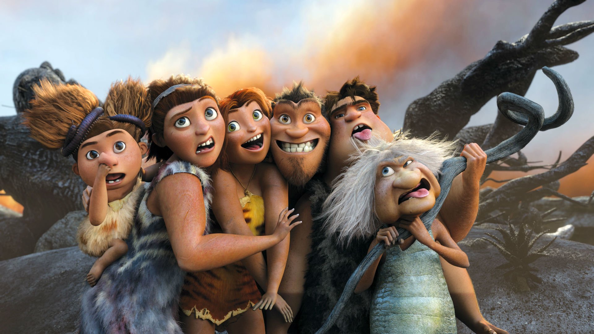 the, Croods, Animation, Adventure, Comedy, Family, Fantasy, 1croods Wallpaper