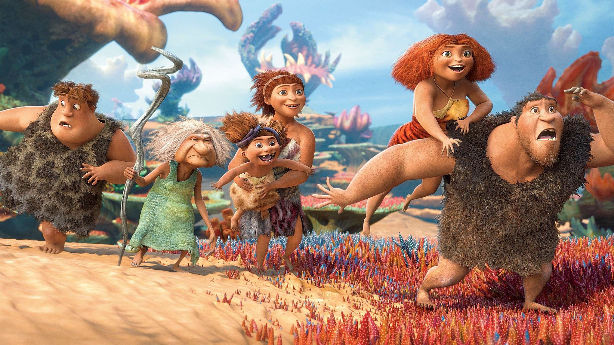 the, Croods, Animation, Adventure, Comedy, Family, Fantasy, 1croods Wallpaper