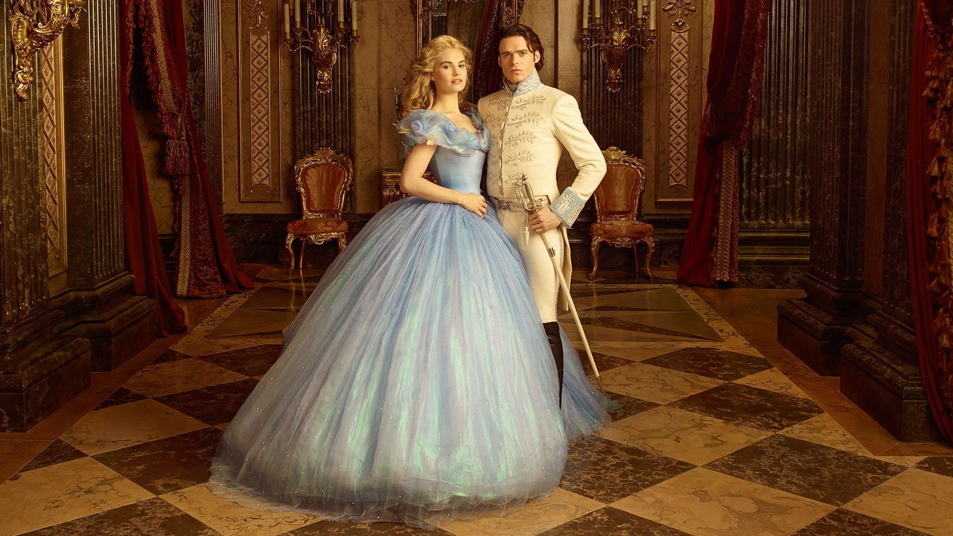 cinderella, 2015, Adventure, Drama, Family, Romance, Disney, 1cinderella2015 Wallpaper