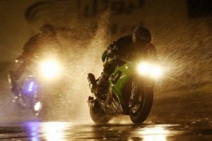 motorcycle, Race, In, The, Rain, Bike, Wallpaper, Hd