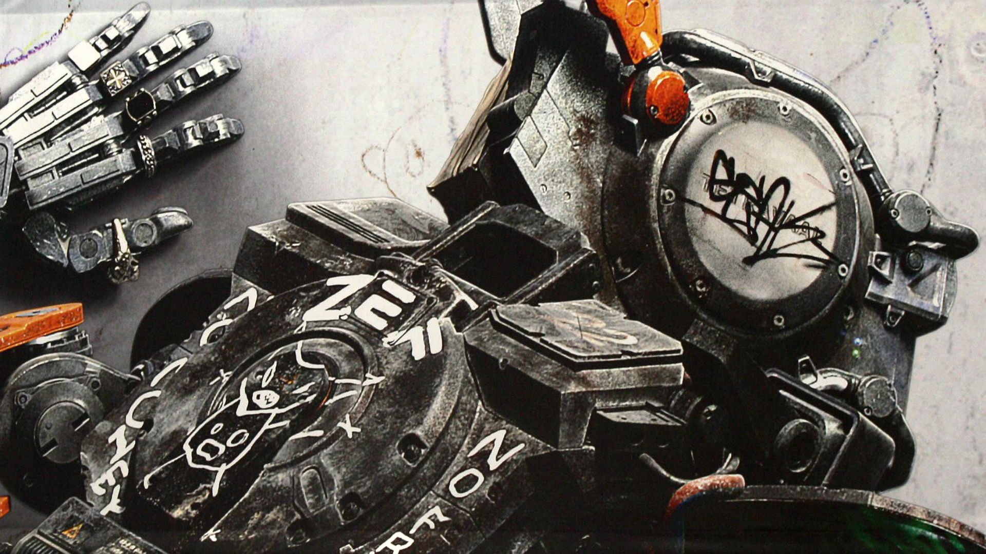 chappie, Sci fi, Futuristic, Action, Thriller, Robot, Technics, Science, Technology, 1chappie Wallpaper