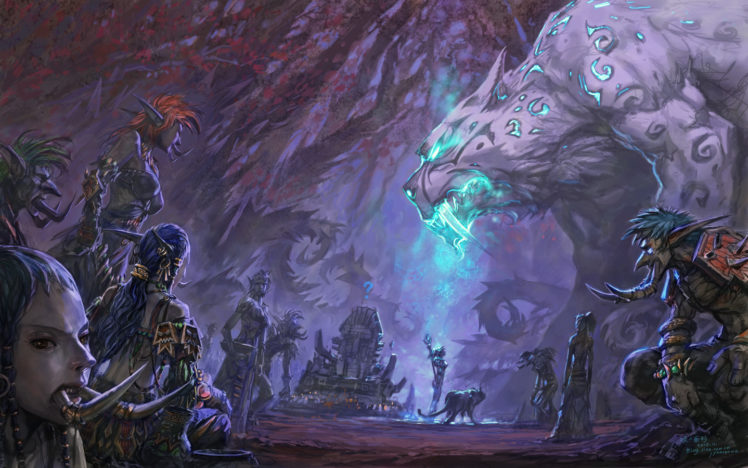 world, Of, Warcraft, Trolls HD Wallpaper Desktop Background