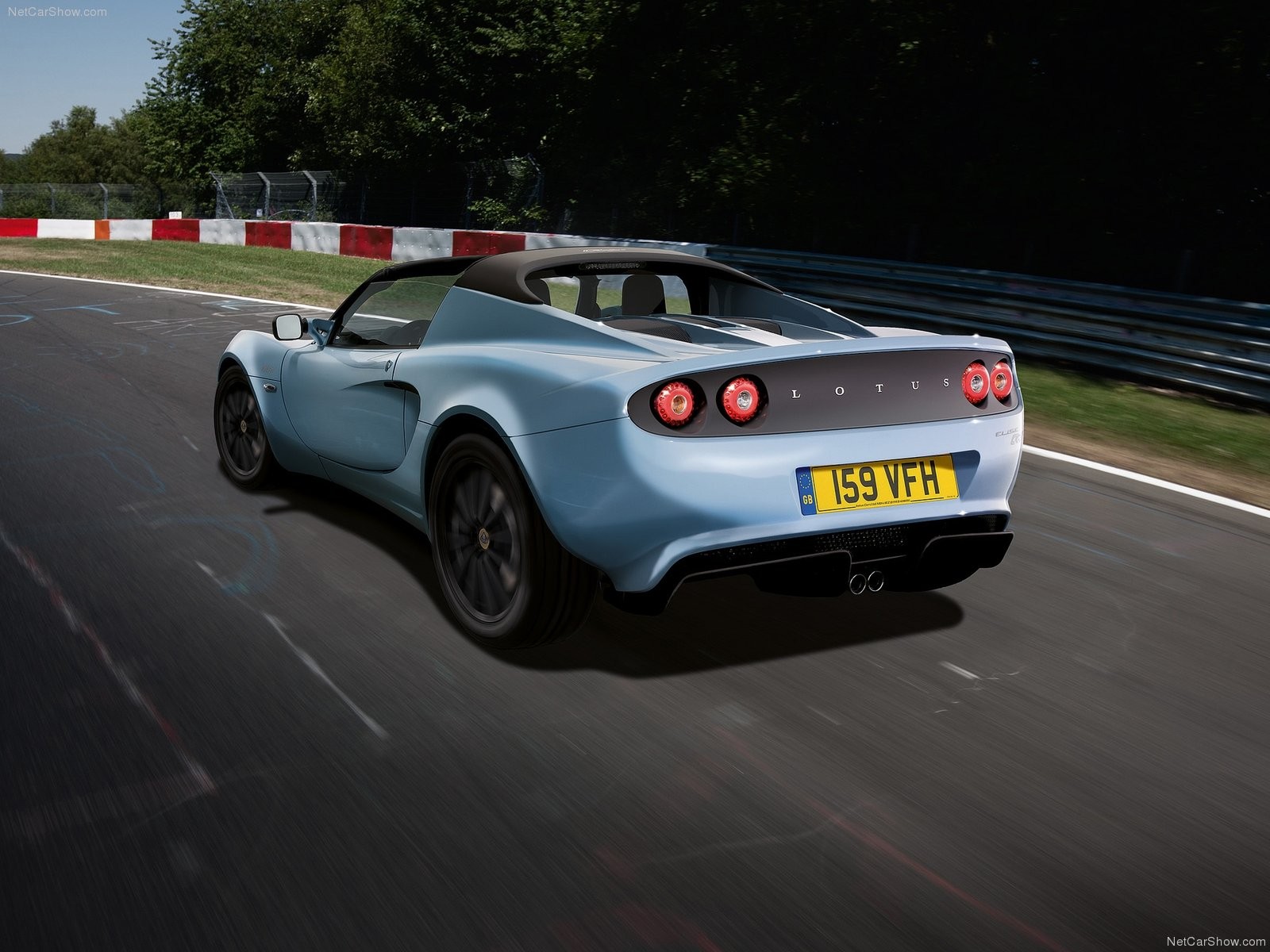 blue, Racer, Lotus, Elise, Club Wallpaper