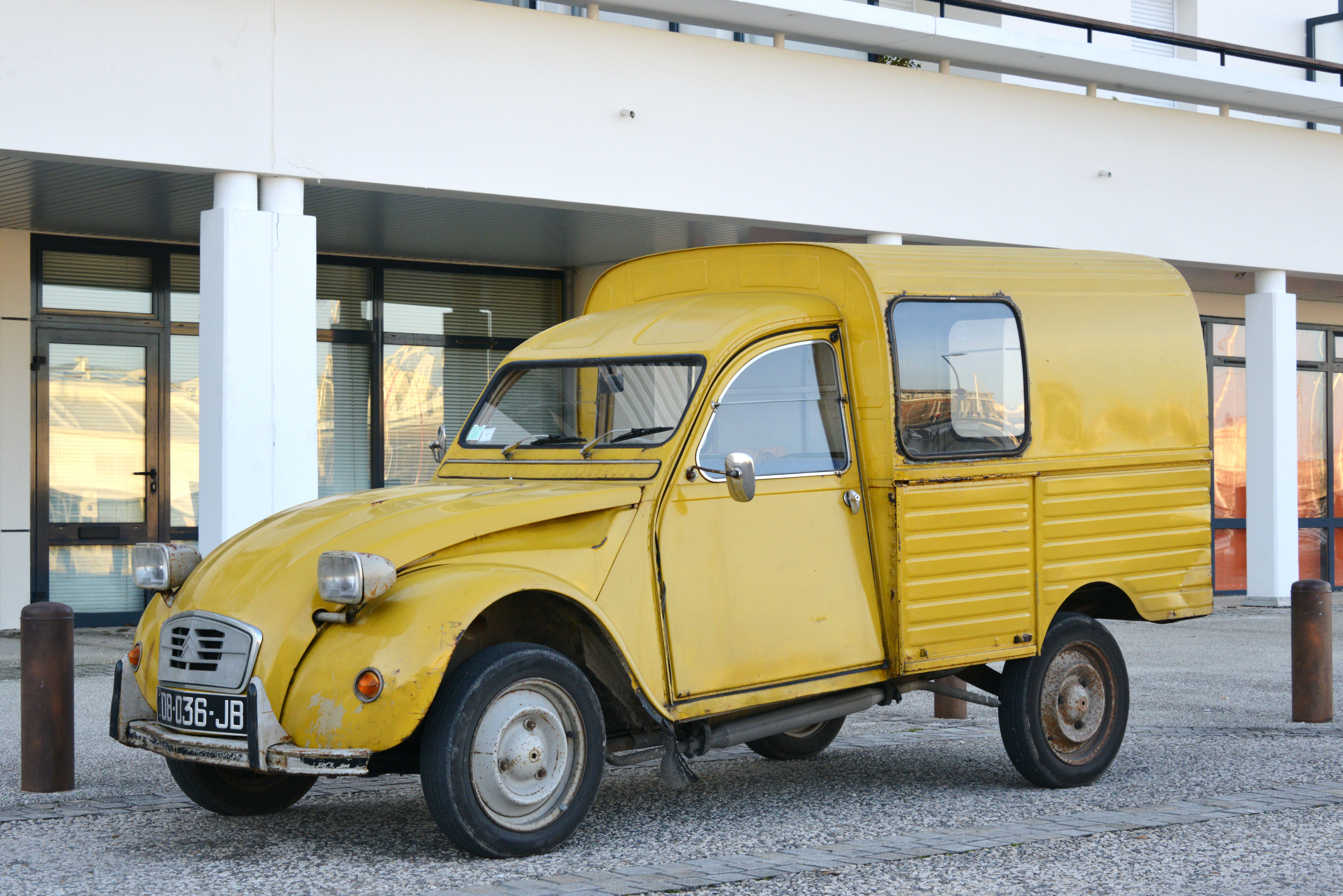 2cv, Citroen, Classic, Cars, French, Fourgonnette, Delivery Wallpaper