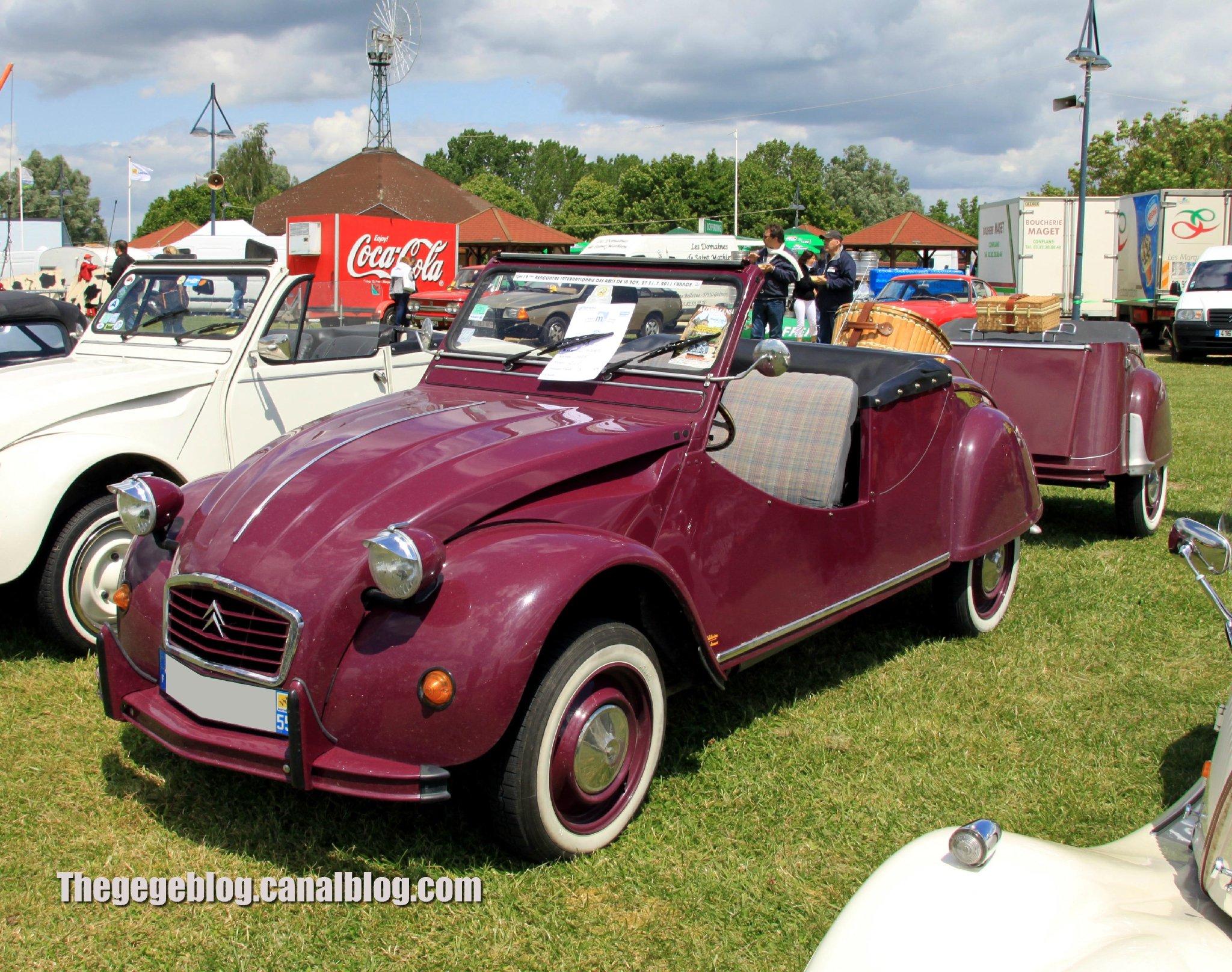 2cv, Citroen, Classic, Cars, French, Cabriolet, Convertible Wallpaper