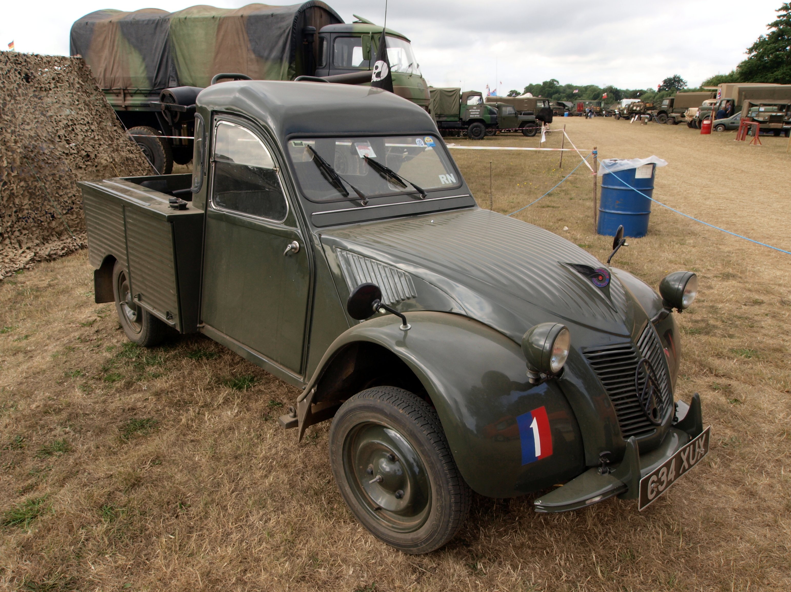 2cv, Citroen, Classic, Cars, French, Pickup Wallpaper