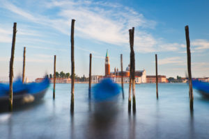 ships, Venice, Long, Exposure, Gondolas