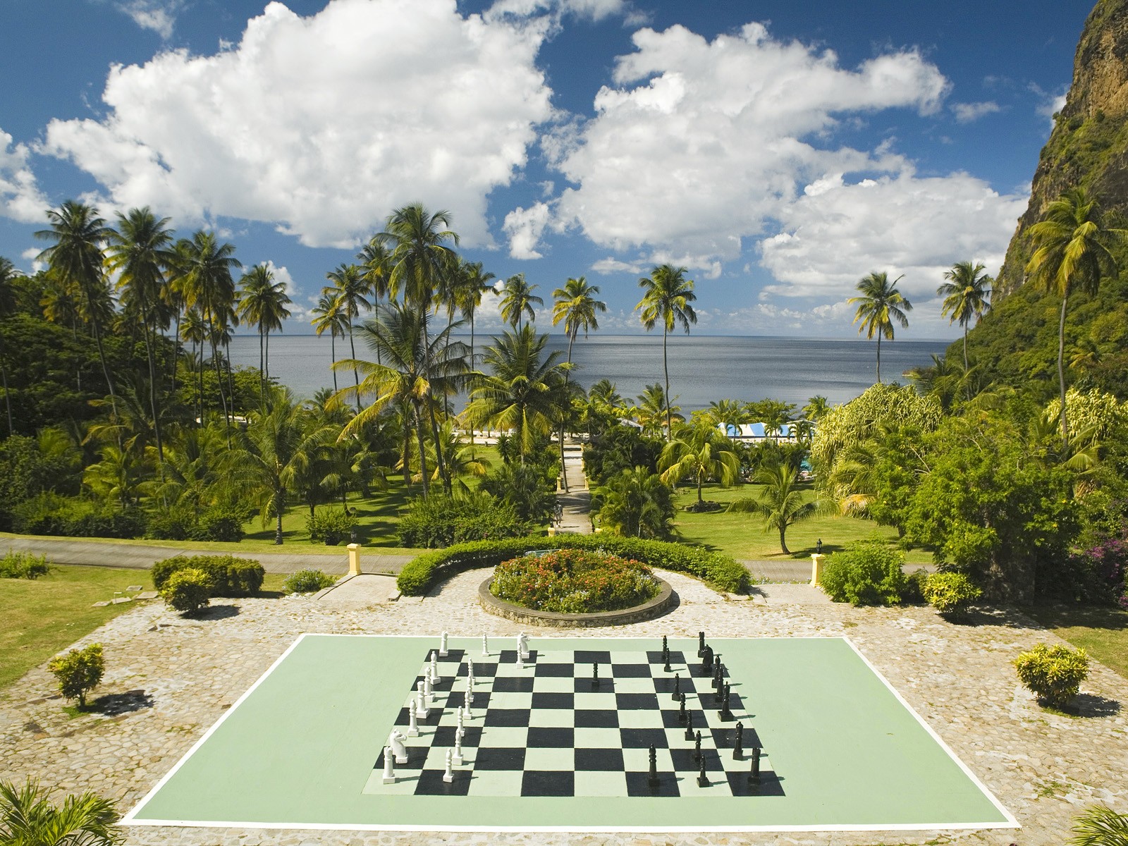 plantation, Lucia, Chess, Board Wallpaper