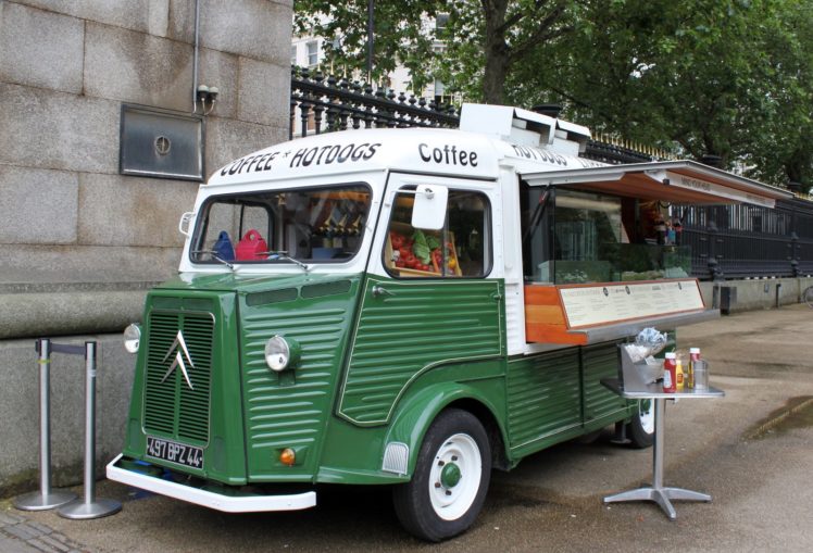 citroen, Type h, Classic, Cars, French, Fourgonnette, Truck, Van, Food ...