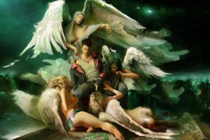 art,  , Devil, May, Cry, Angels, Games