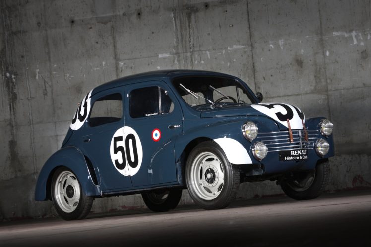 renault, 4cv, Classic, Cars, French, Racecars HD Wallpaper Desktop Background