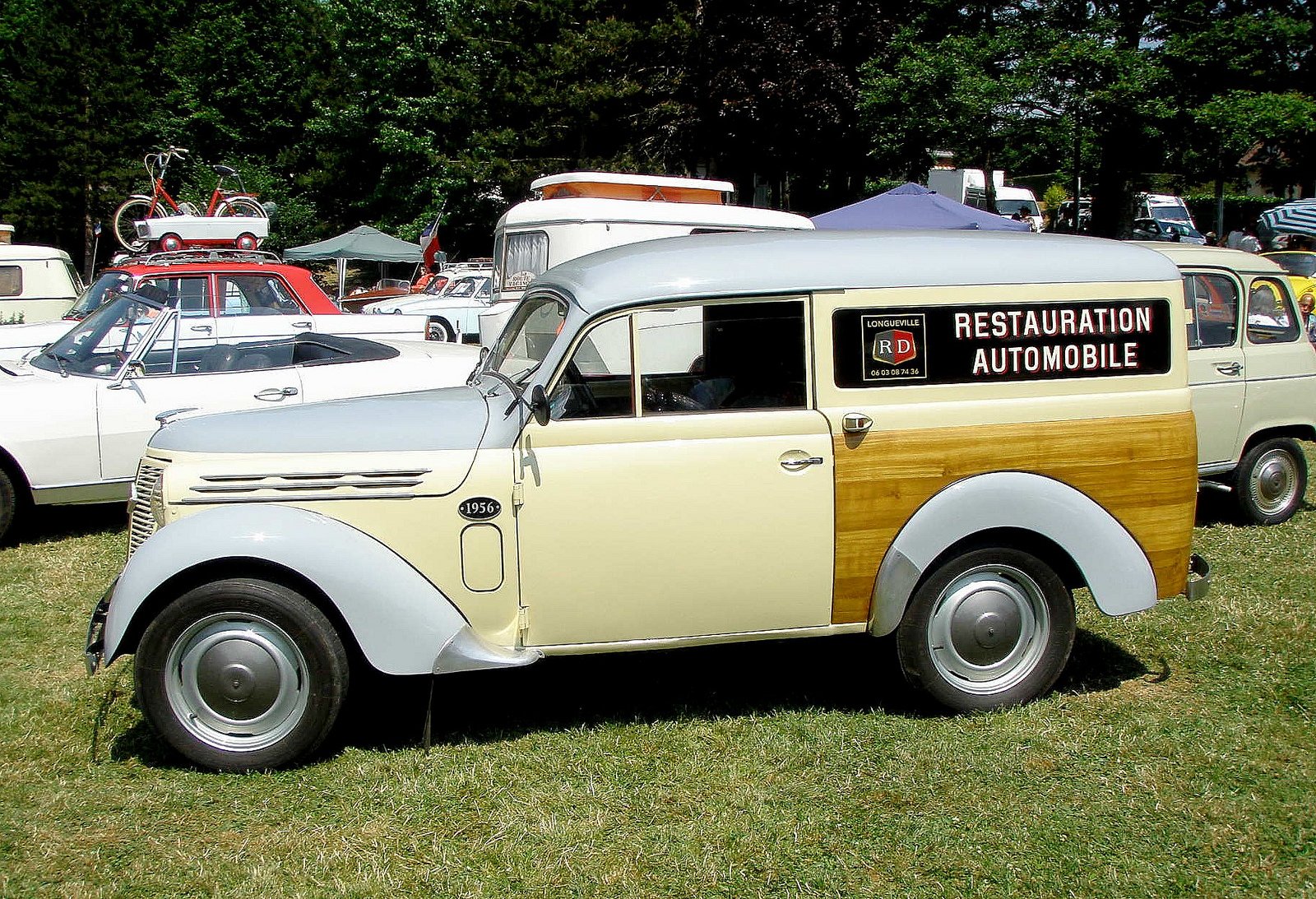 renault, Juvaquatre, Cars, Classic, Cars, French, Van, Delivery Wallpaper