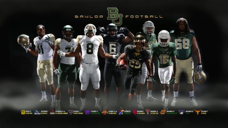 baylor, Bears, College, Football HD Wallpaper Desktop Background