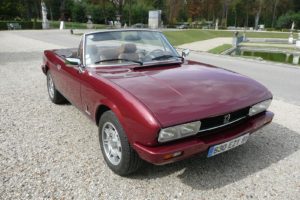 cars, Classic, French, Peugeot, 504, Cabriolet, Convertible