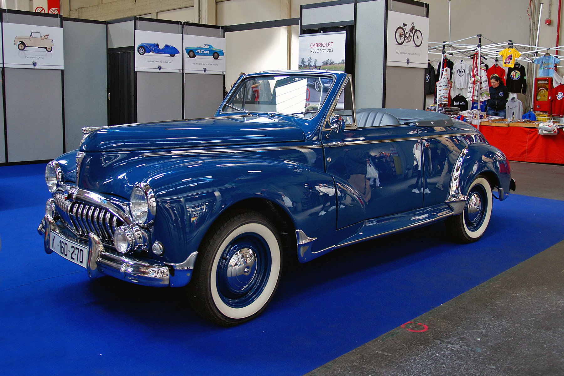 203, Cars, Classic, Cabriolet, Convertible, French, Peugeot Wallpaper