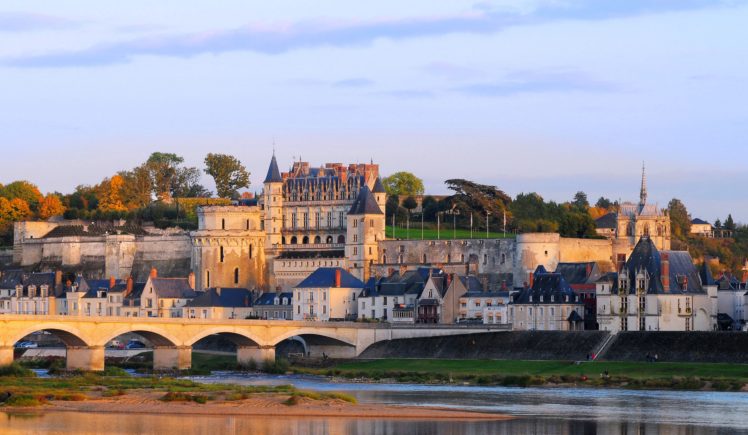 france, Castle, Bridges, Amboise, Cities HD Wallpaper Desktop Background