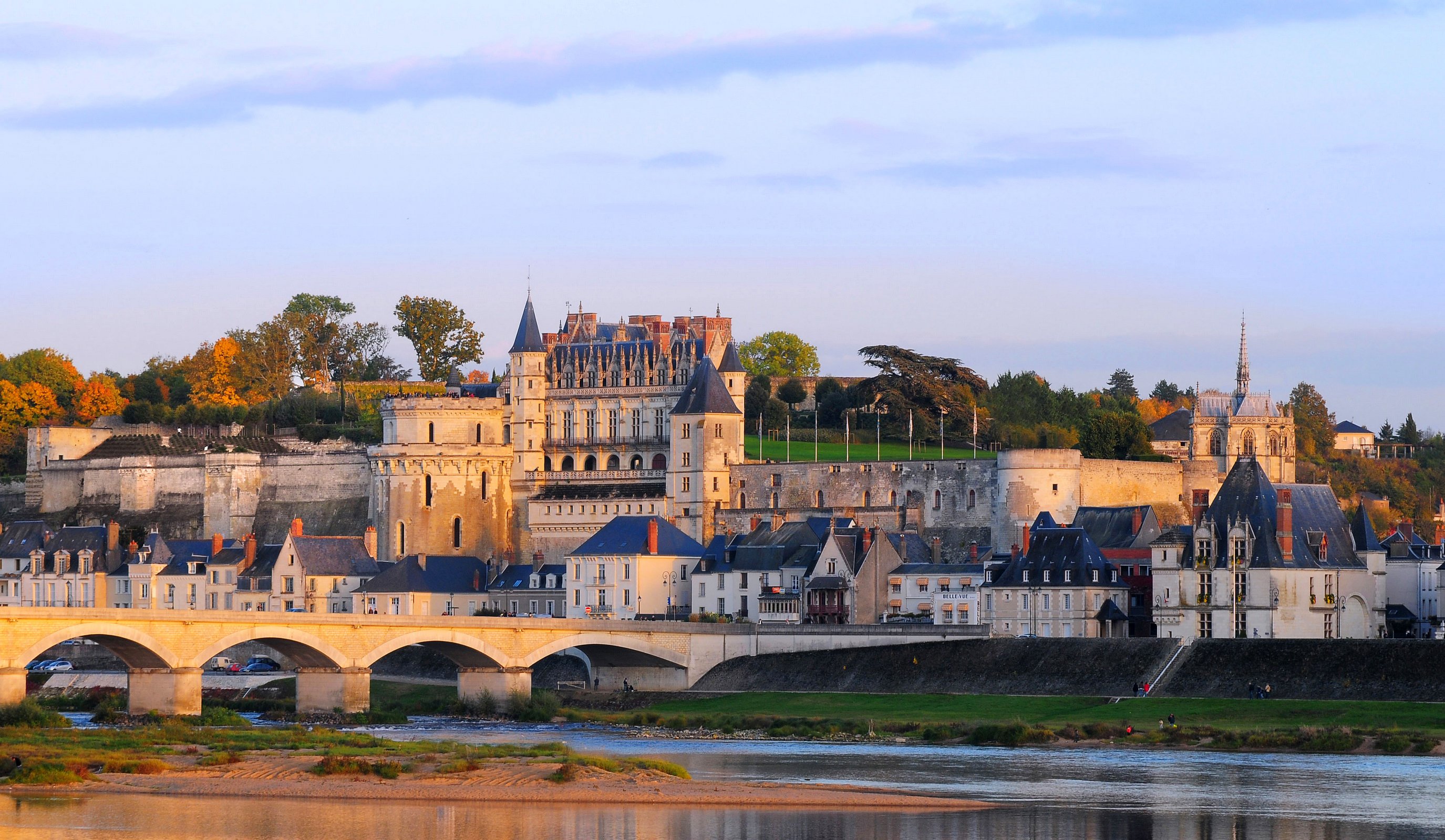 france, Castle, Bridges, Amboise, Cities Wallpaper