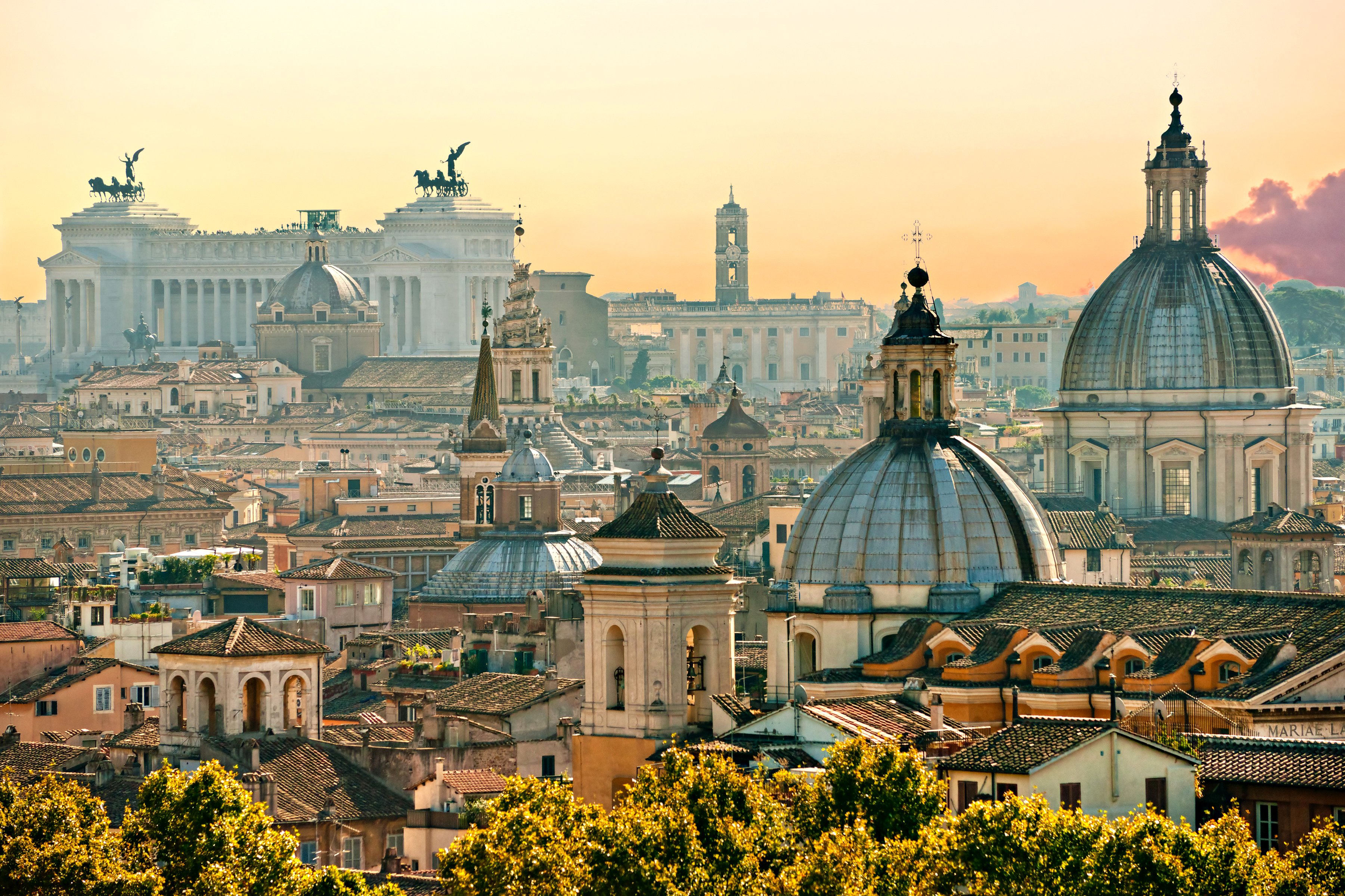 italy, Houses, Rome, Cities Wallpaper