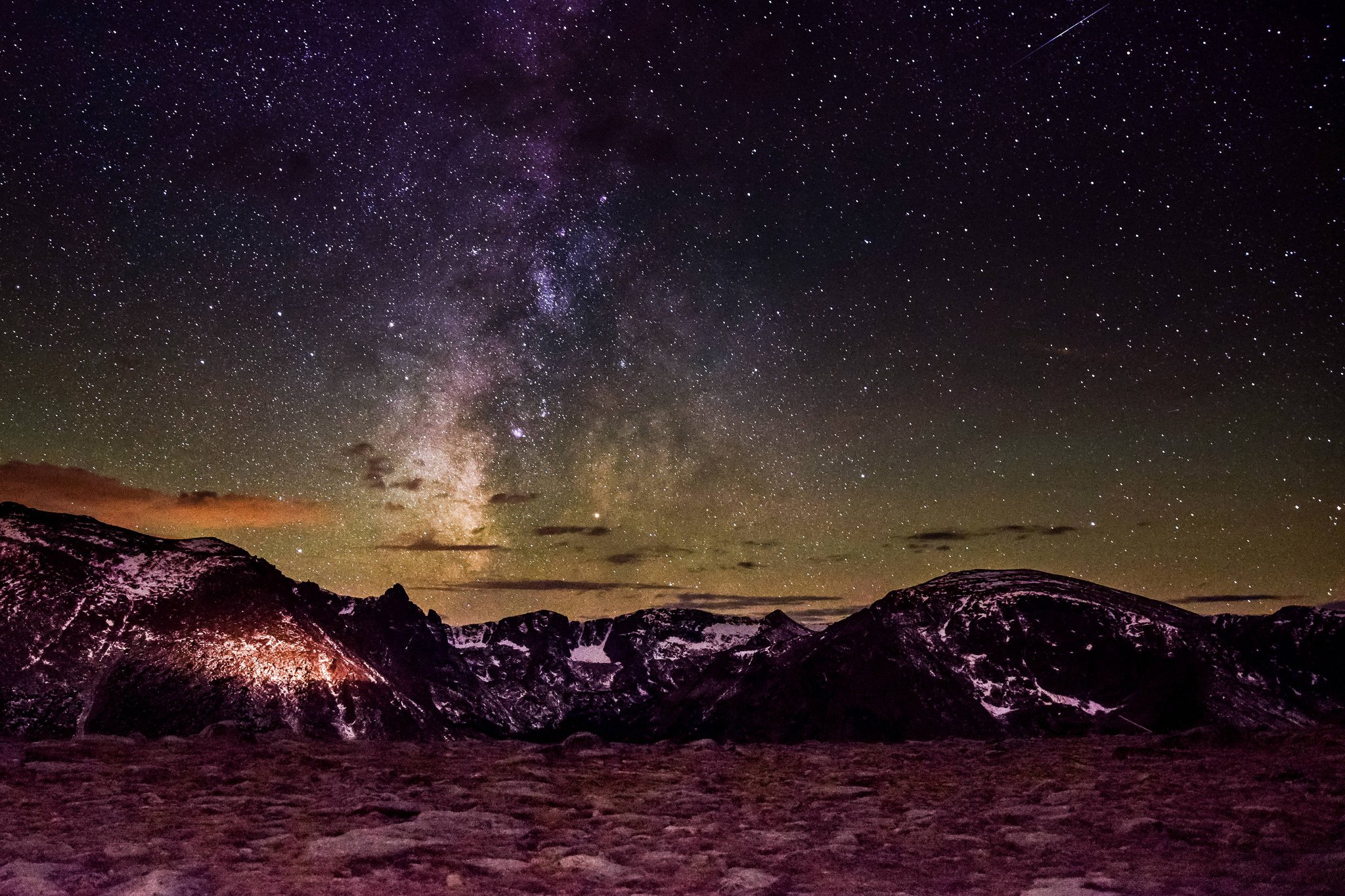 stars, Mountains, National, Park, Rocky, Mountain, Colorado Wallpaper