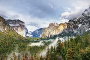 usa, Park, Mountains, Forests, Yosemite, Nature, Waterfall