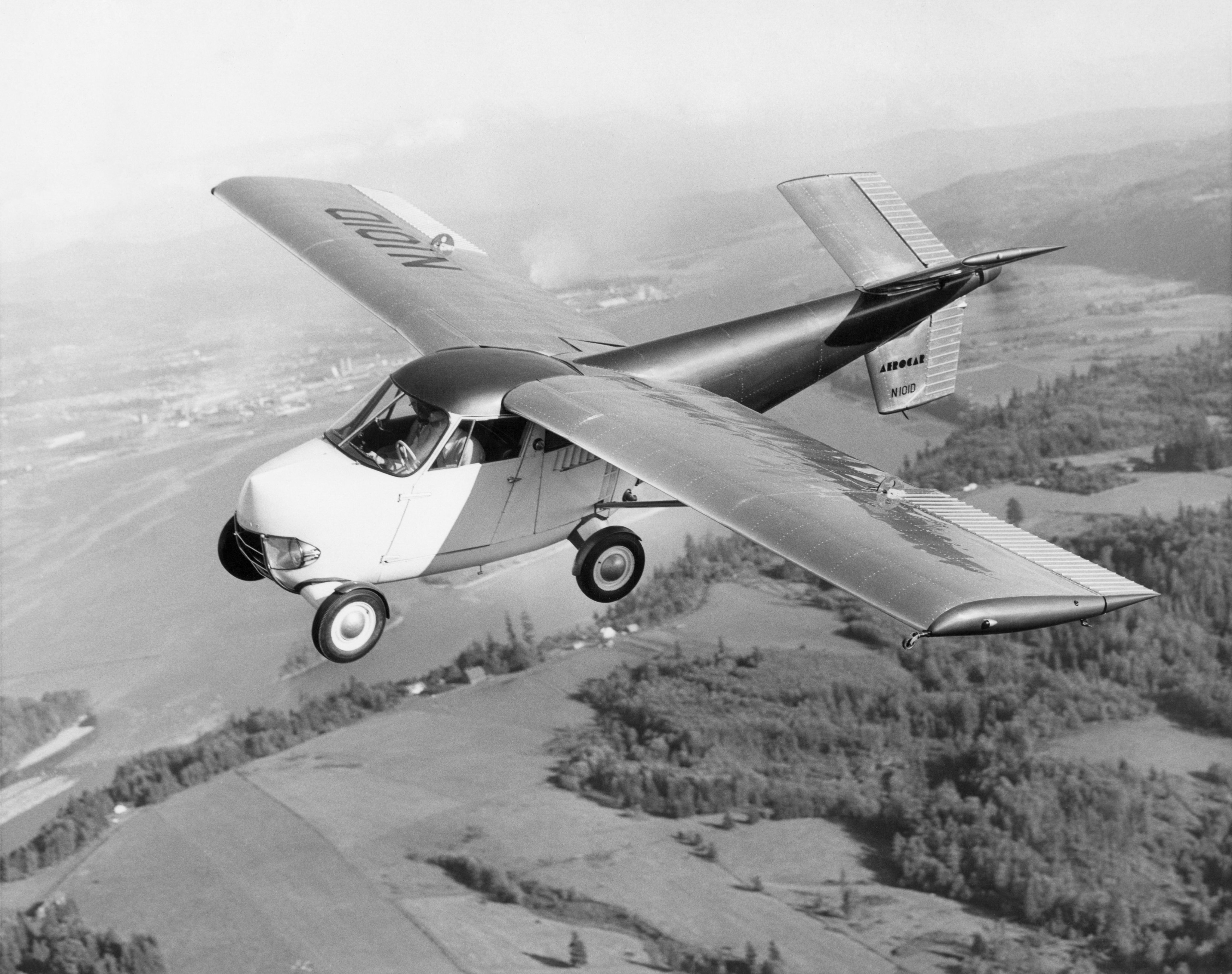 1956, Taylor, Aerocar, Retro, Airplane, Aircraft, Flight Wallpaper