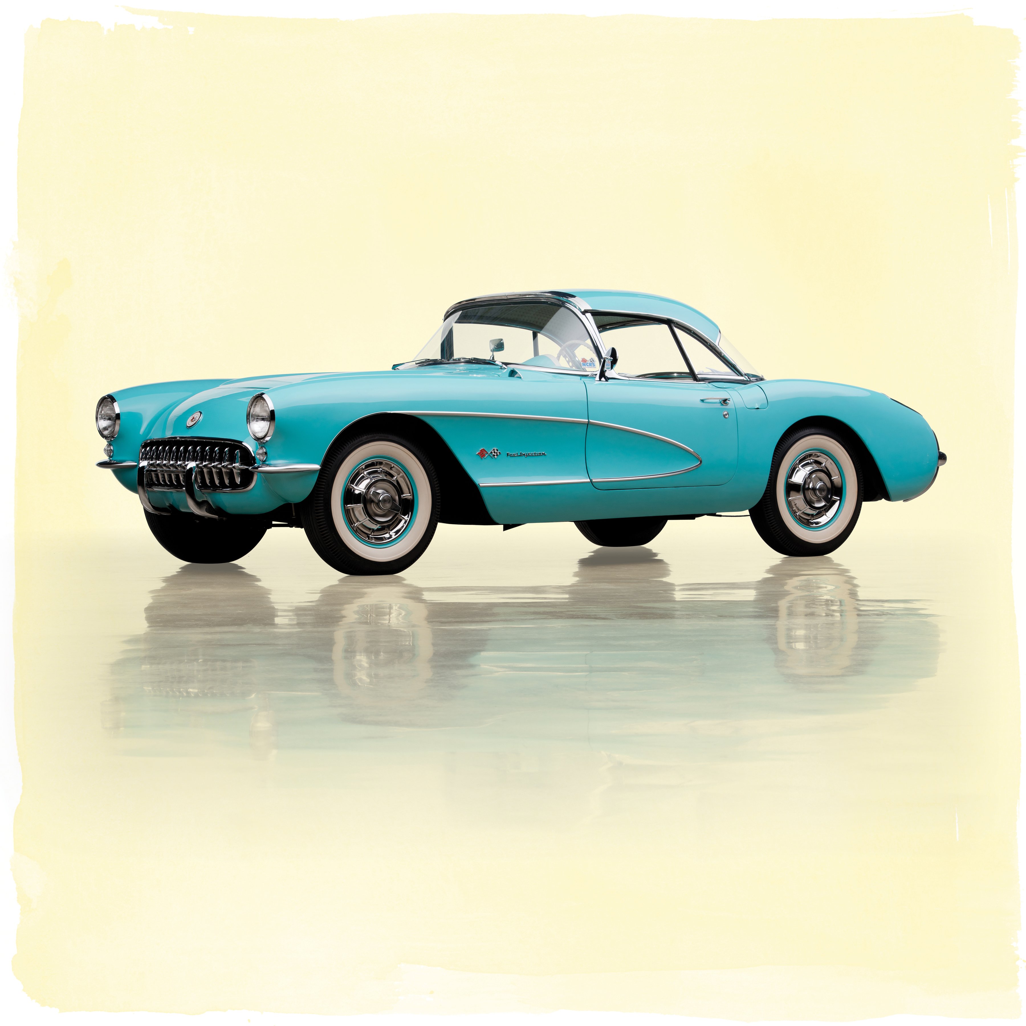 1957, Chevrolet, Corvette, Fuel, Injection, C 1, Muscle, Retro, Supercar Wallpaper