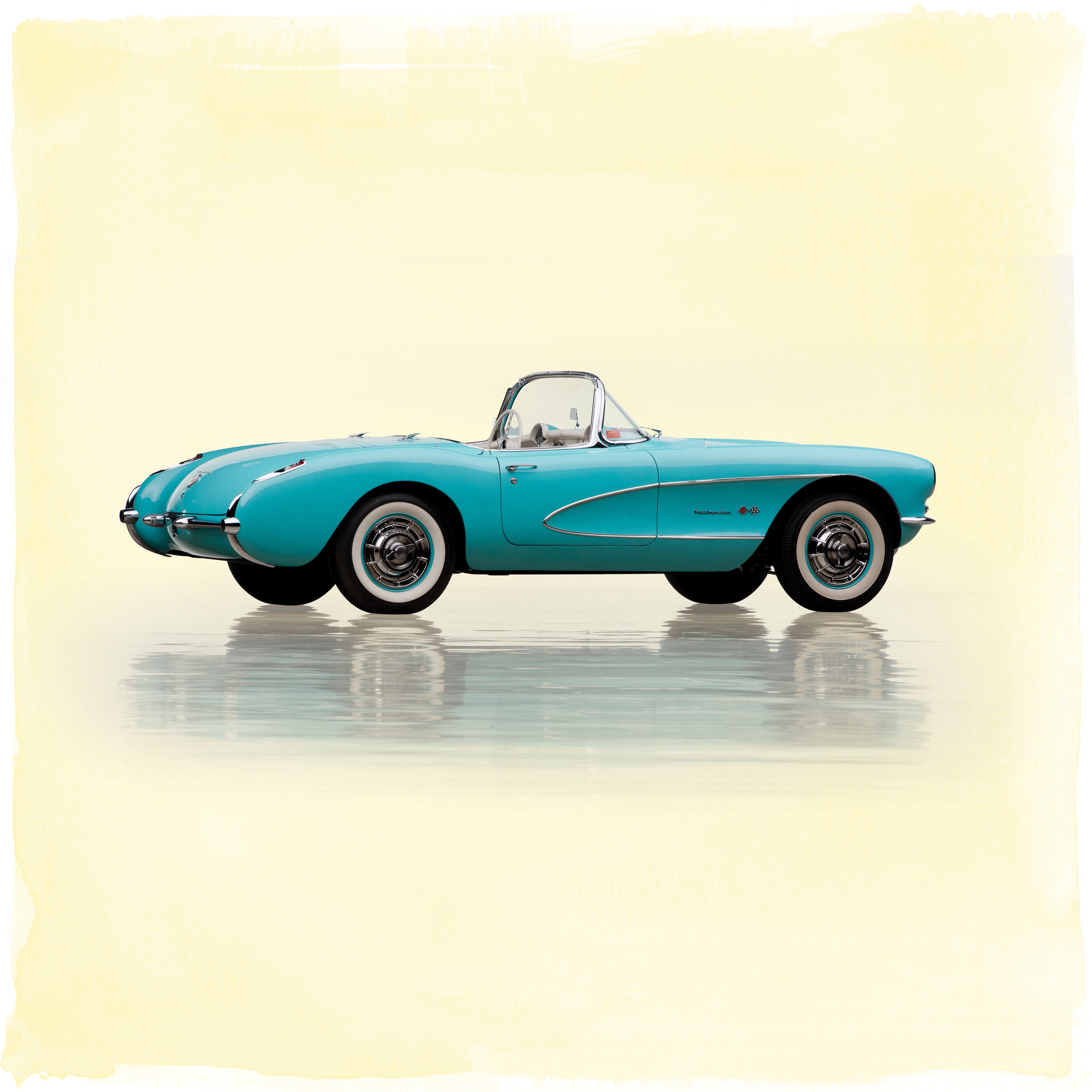 1957, Chevrolet, Corvette, Fuel, Injection, C 1, Muscle, Retro, Supercar Wallpaper