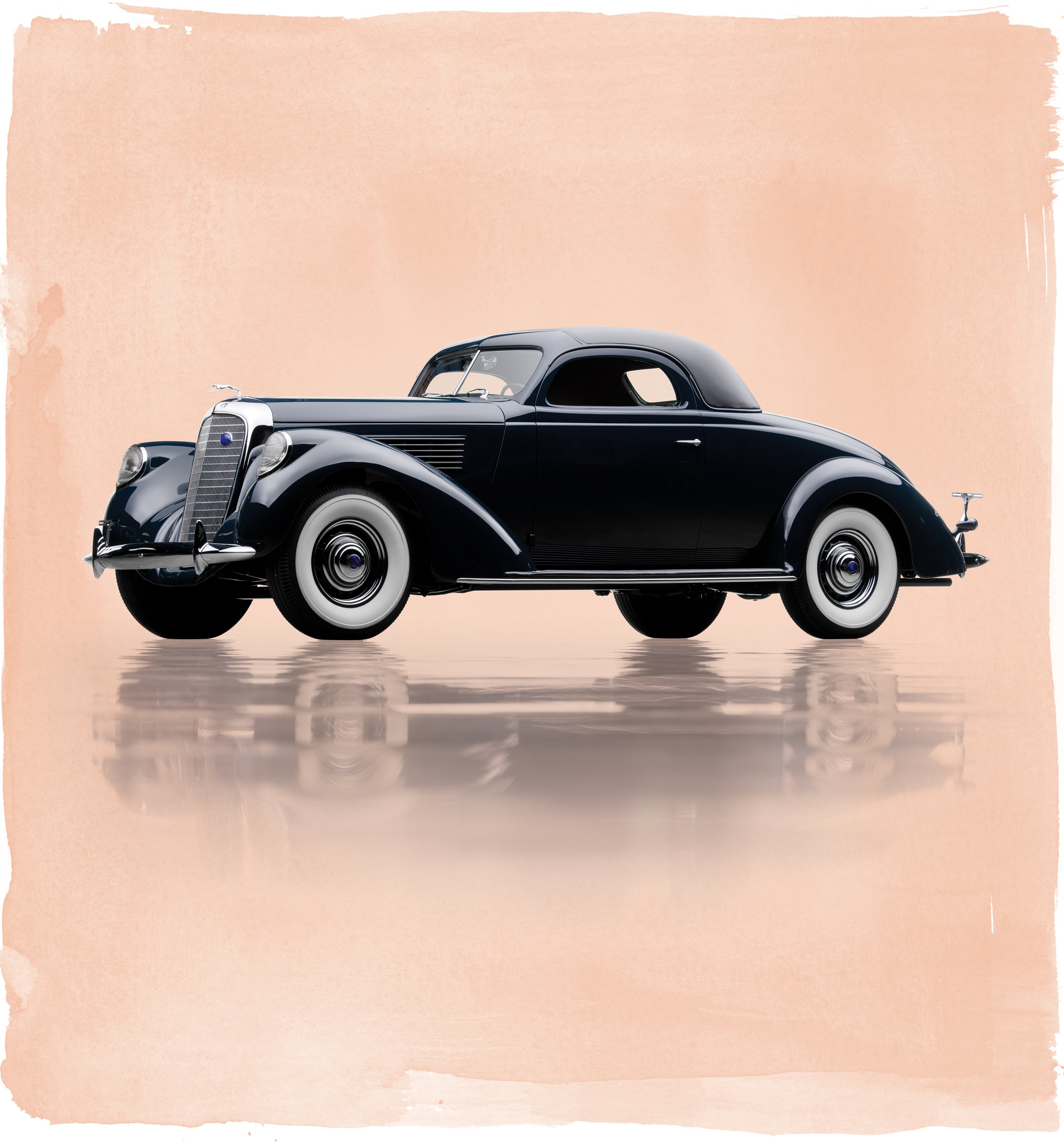 1938, Lincoln, Model k, Coupe, Lebaron, 412, Retro Wallpaper