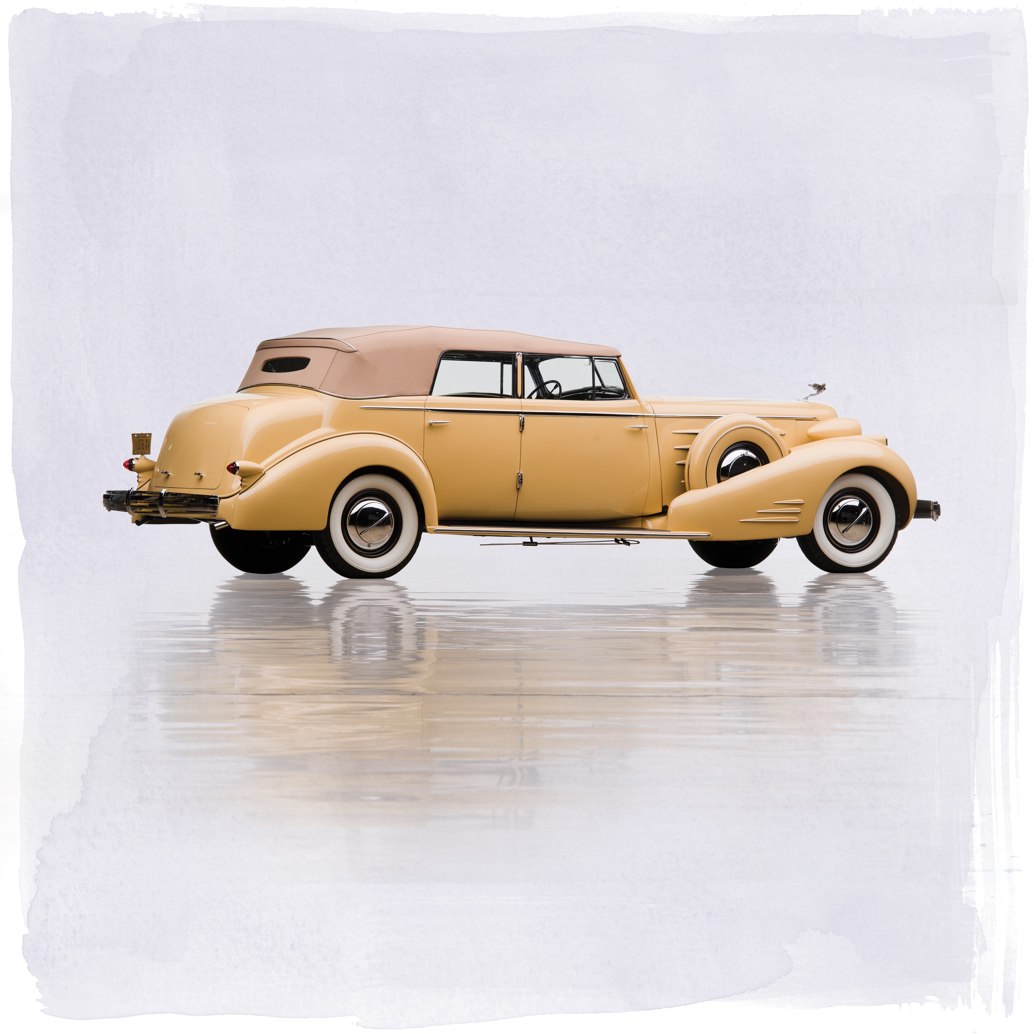1935, Cadillac, V16, 452 d, Imperial, Convertible, Sedan, 5880, Luxury, Retro, Vintage Wallpaper