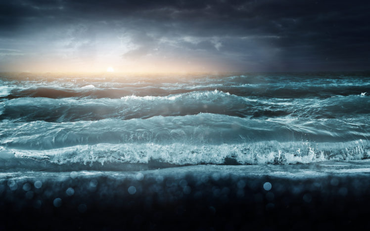 stormy, Lake HD Wallpaper Desktop Background