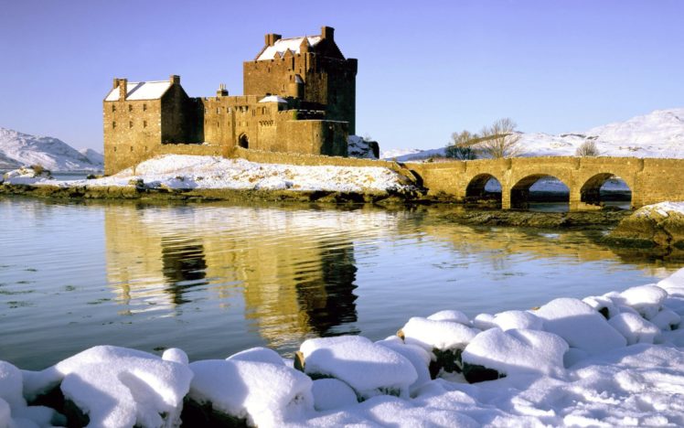 landscapes, Winter, Snow, Castles HD Wallpaper Desktop Background