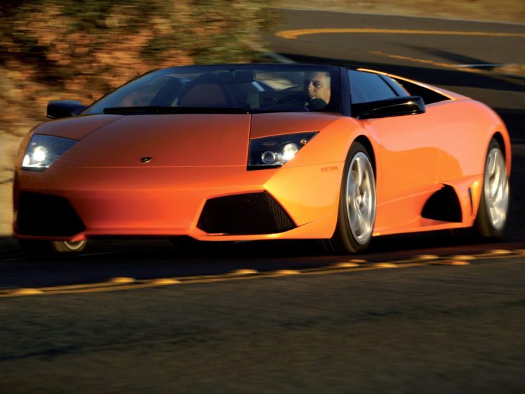 2006 10, Lamborghini, Murcielago, Lp640, Roadster, Us spec, Supercar HD Wallpaper Desktop Background