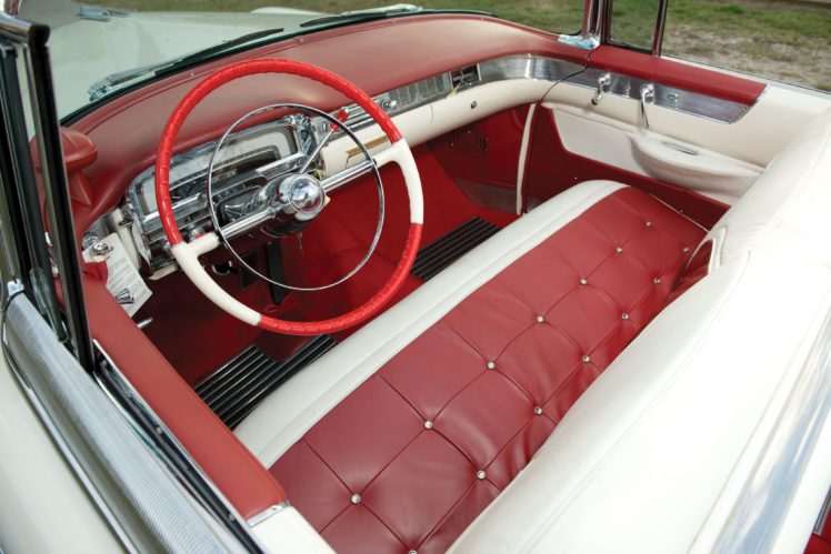 1955, Cadillac, Eldorado, 6267sx, Luxury, Retro, Vintage, Convertible HD Wallpaper Desktop Background