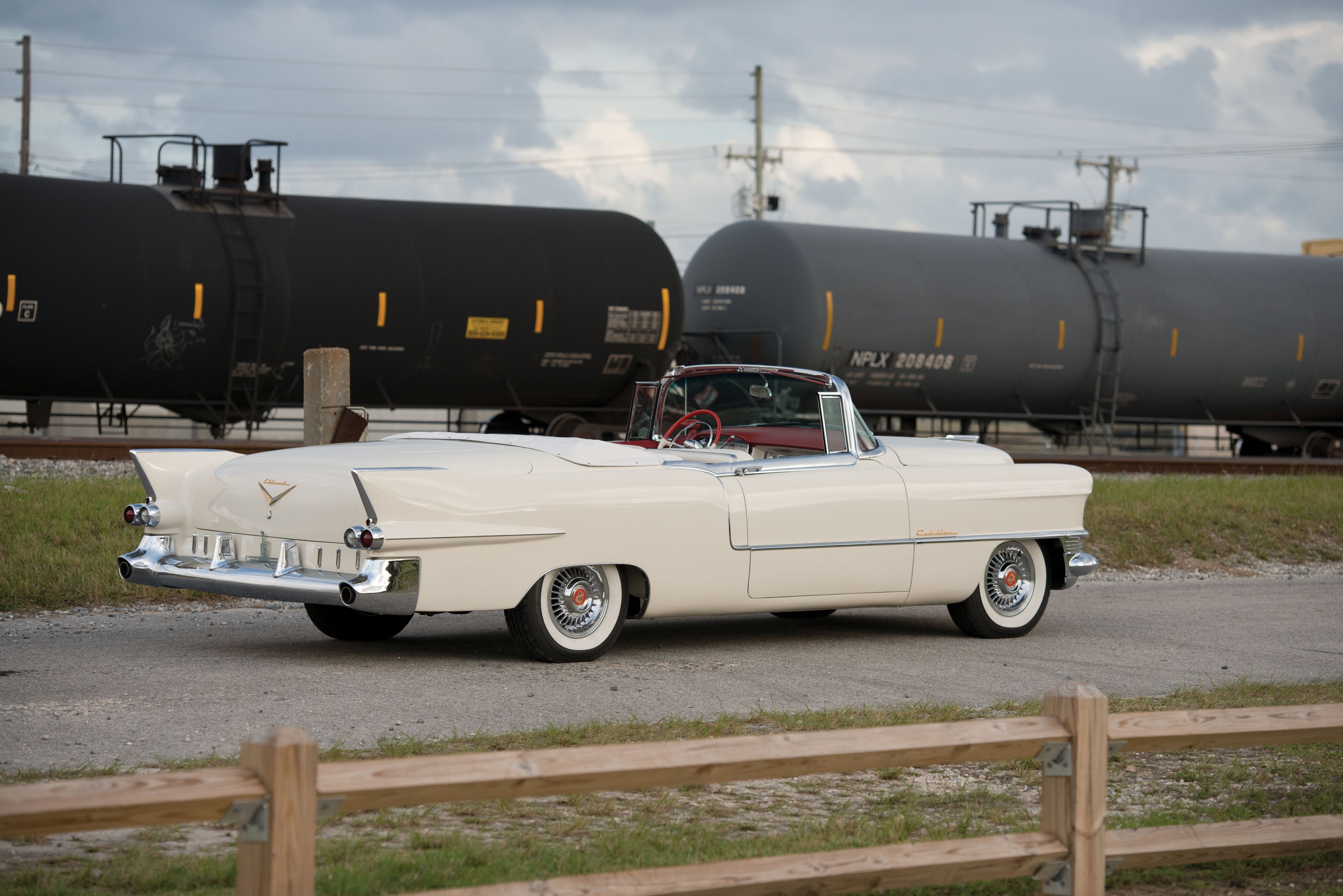 1955, Cadillac, Eldorado, 6267sx, Luxury, Retro, Vintage, Convertible Wallpaper