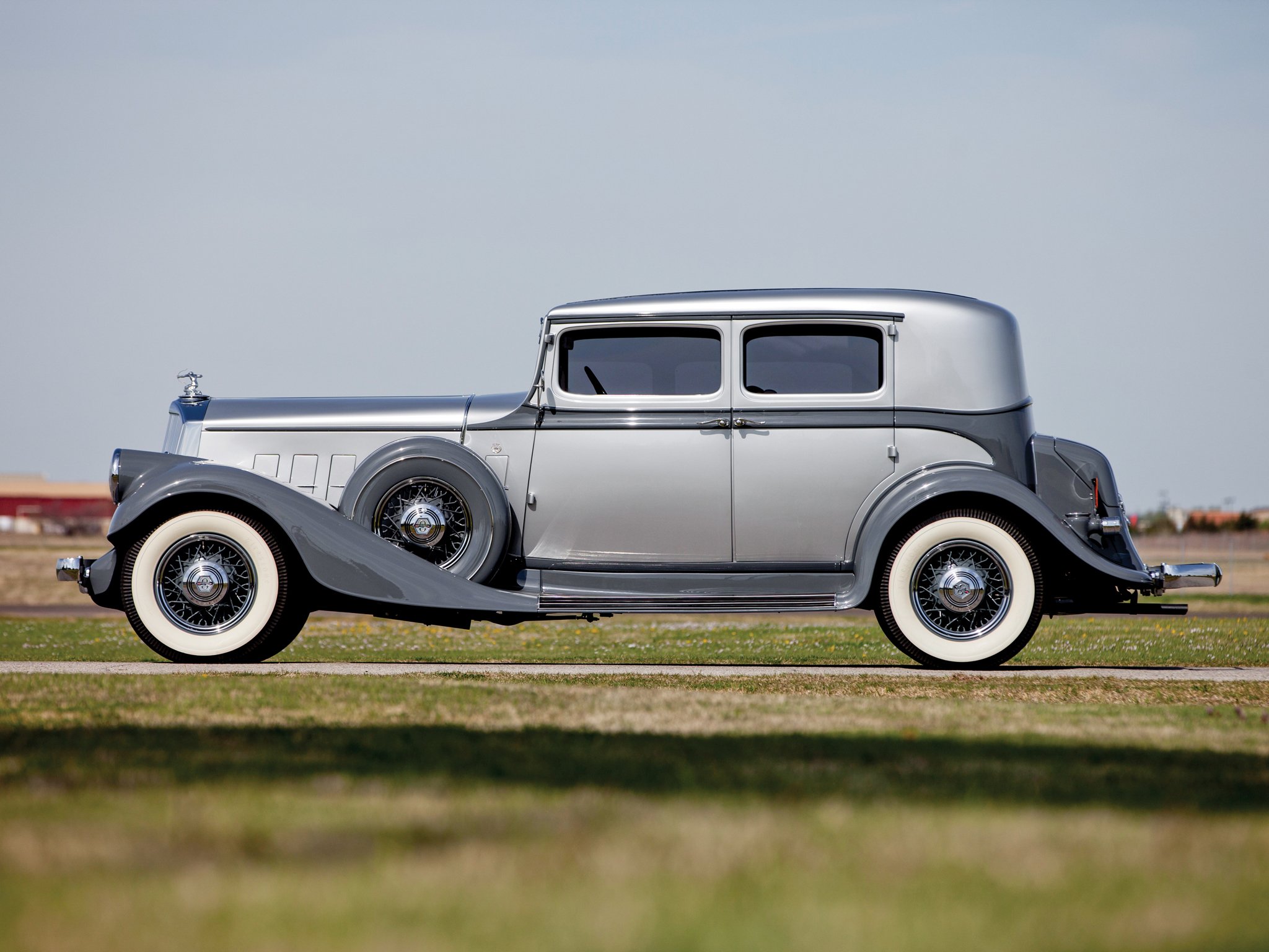 1933, Pierce, Arrow, Model 836, Club, Sedan, Retro, Luxury, Vintage Wallpaper