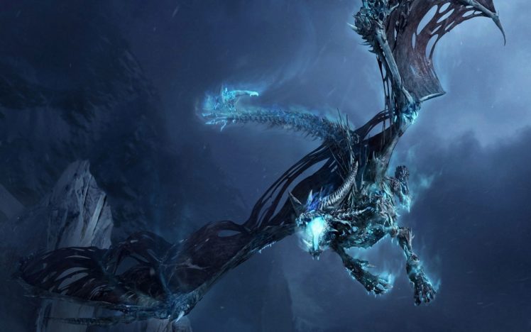 fantasy, Dragons, World, Of, Warcraft, Artwork, World, Of, Warcraft , Wrath, Of, The, Lich, King HD Wallpaper Desktop Background