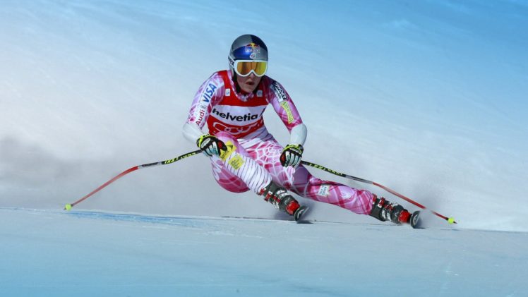 woman, Lindsey vonn, Ski HD Wallpaper Desktop Background