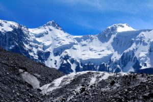 panorama, Dual, Monitor, Mountain, Snow