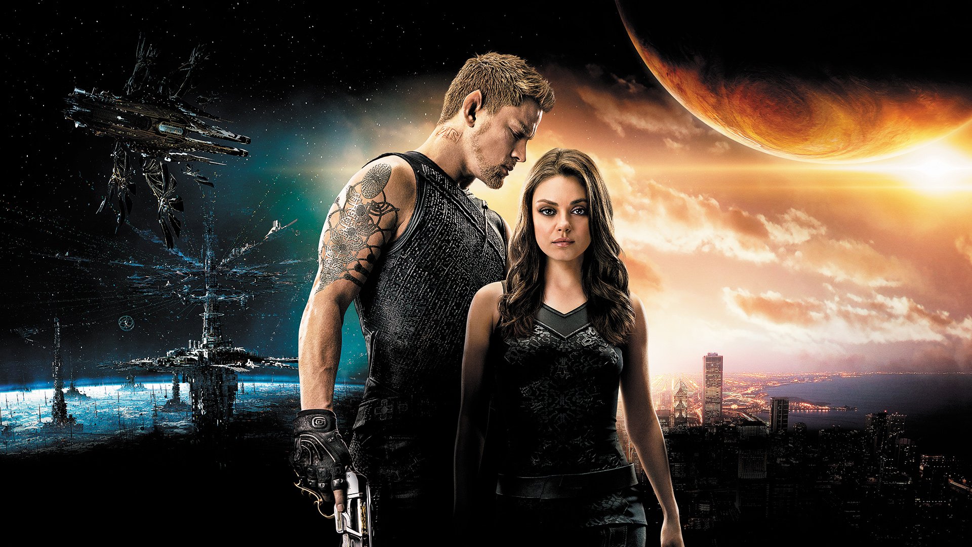 jupiter, Ascending, Action, Adventure, Sci fi, Fantasy, Futuristic, Kunis Wallpaper