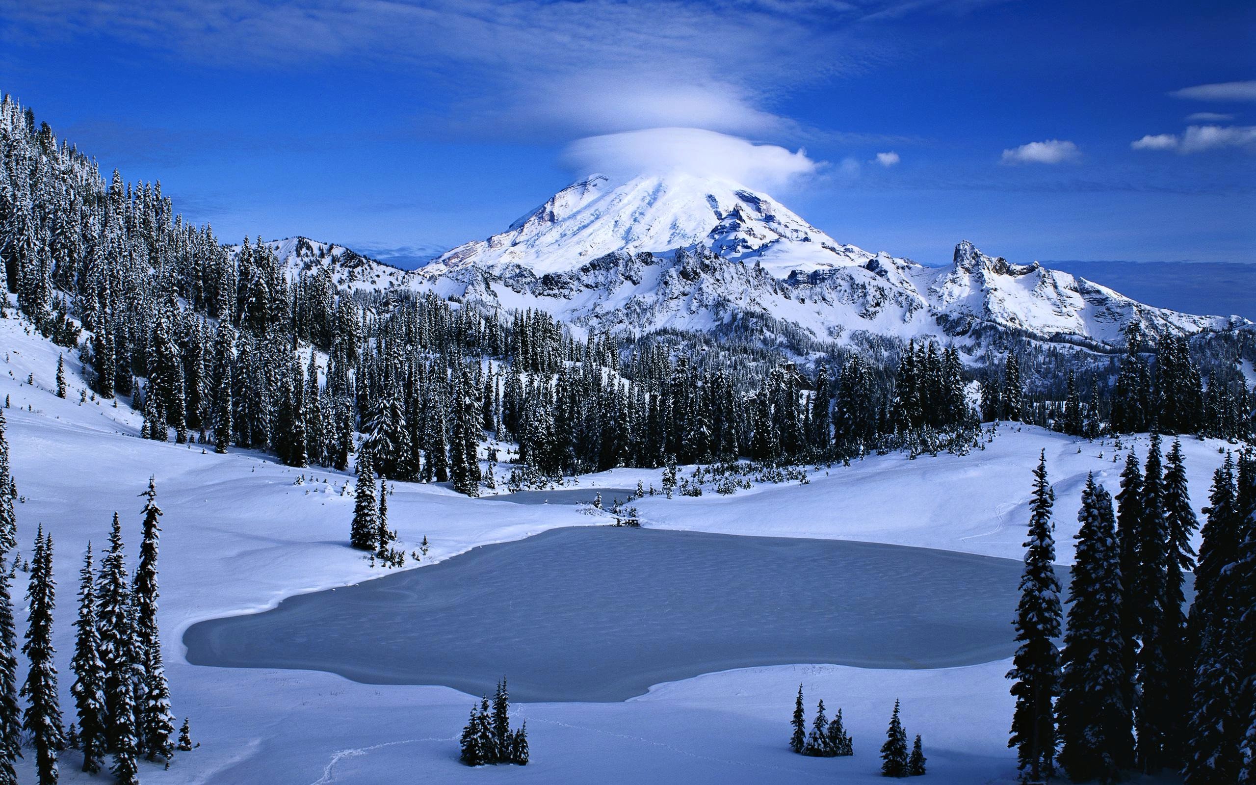 snow, Winter Wallpaper