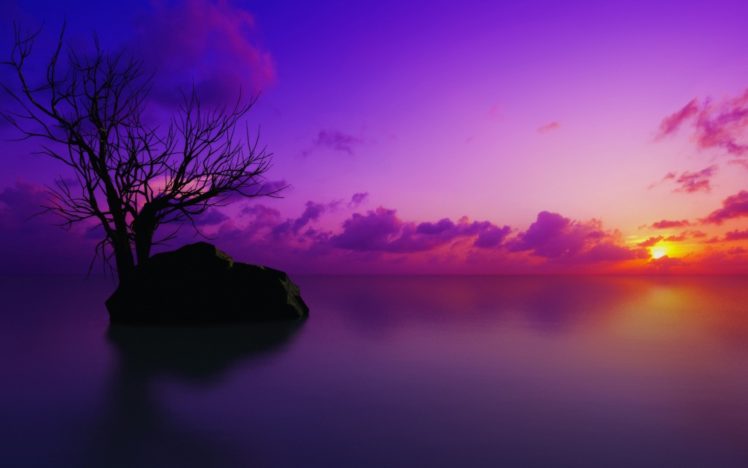 sunset, Sea, Sky, Nature, Colors HD Wallpaper Desktop Background