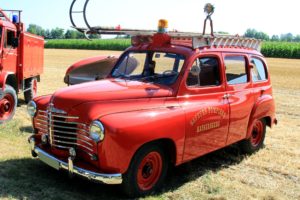 cars, Classic, Prairie, Colorale, Suv, French, Renault, Fire, Pompier