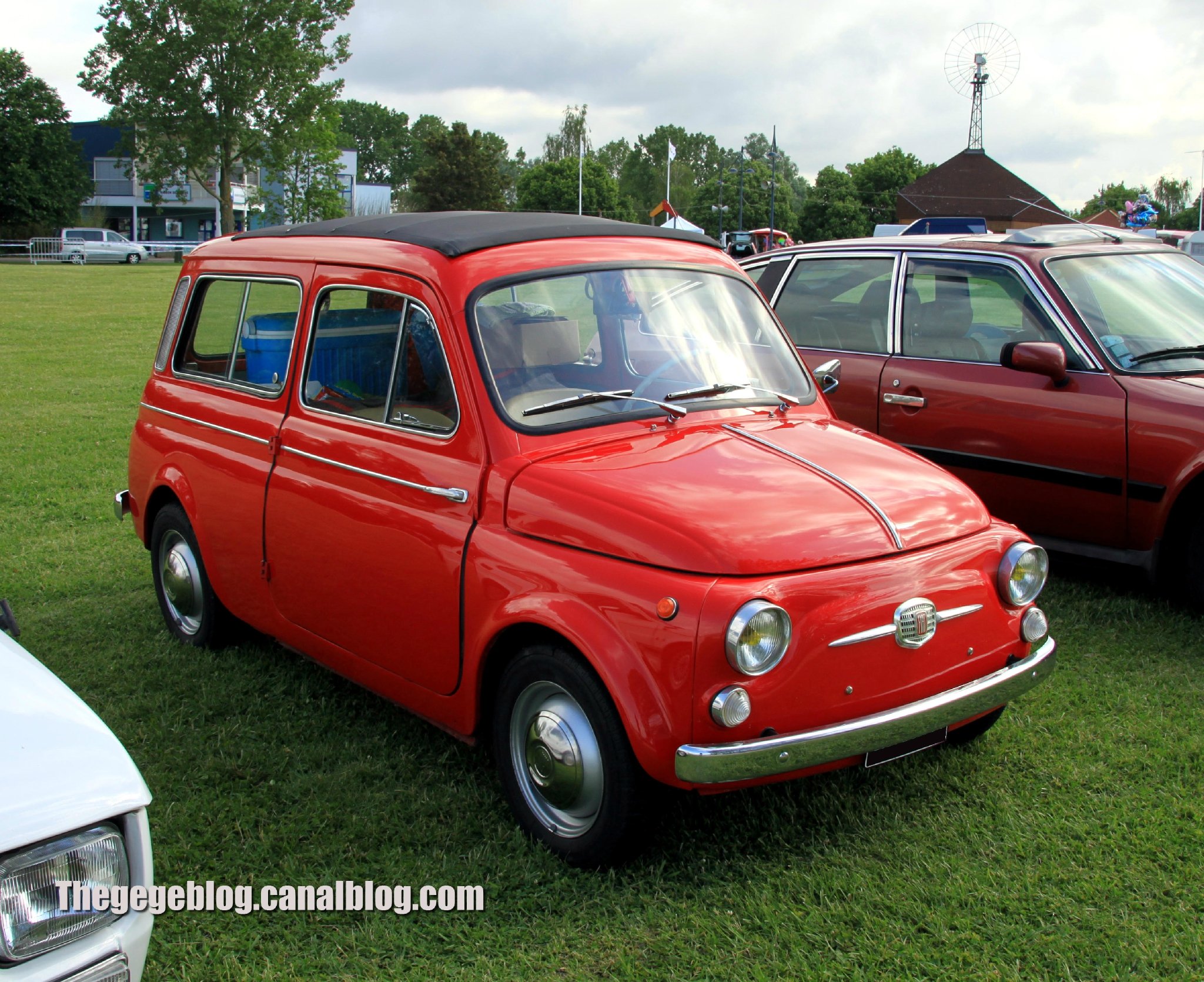 fiat, Cinquecento, 500, Cars, Classic, Italia, Italie, Giardiniera, Wagon Wallpaper