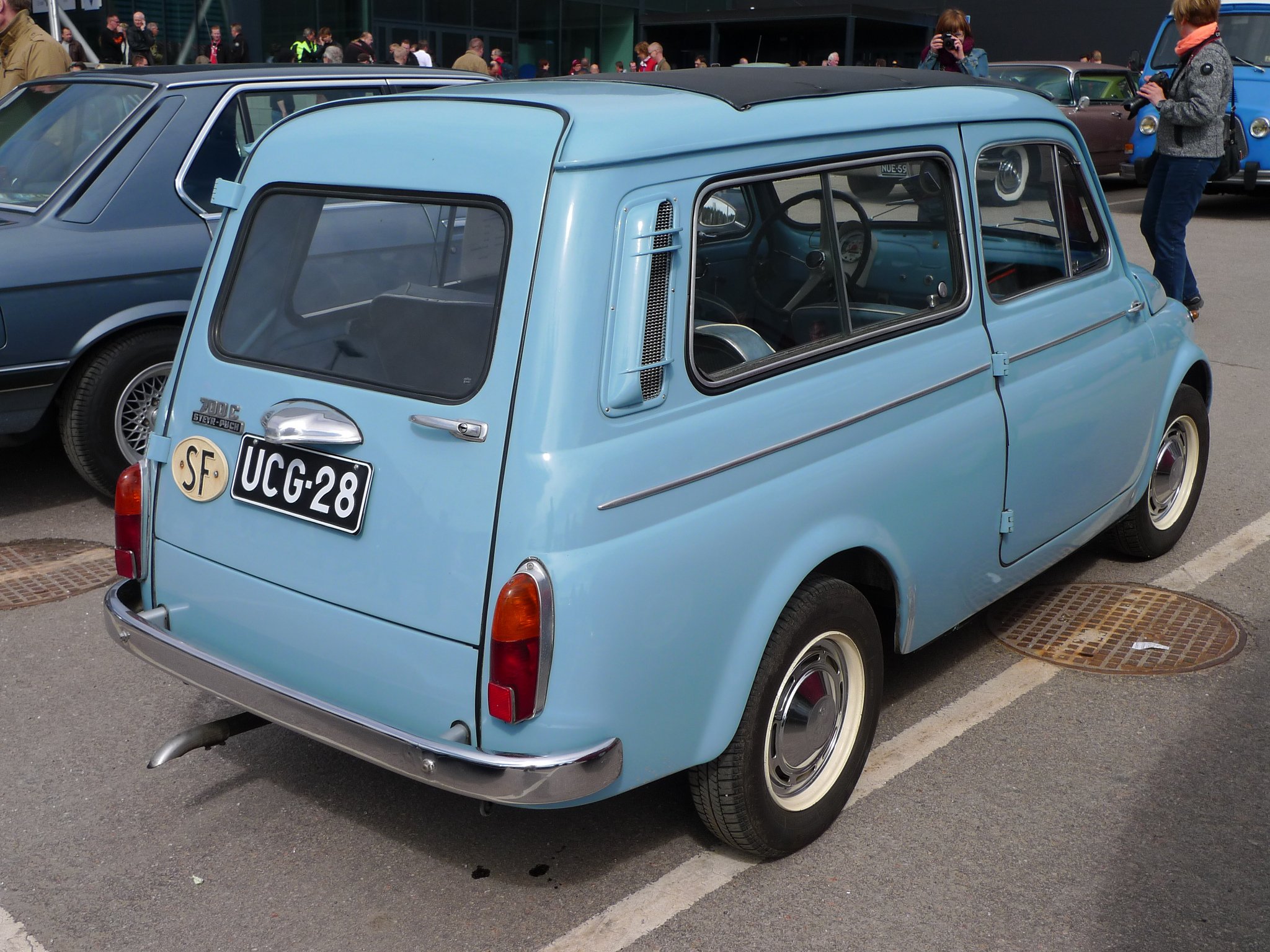 fiat, Cinquecento, 500, Cars, Classic, Italia, Italie, Giardiniera, Wagon Wallpaper