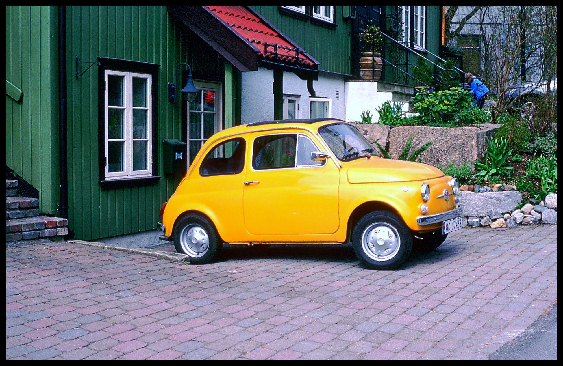 fiat, Cinquecento, 500, Cars, Classic, Italia, Italie Wallpaper