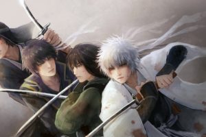 anime, Series, Gintama, Sword, Samurai, Warrior, Guys, Character, Gintoki takasugi shinsuke katsura kotaro shiroyasha