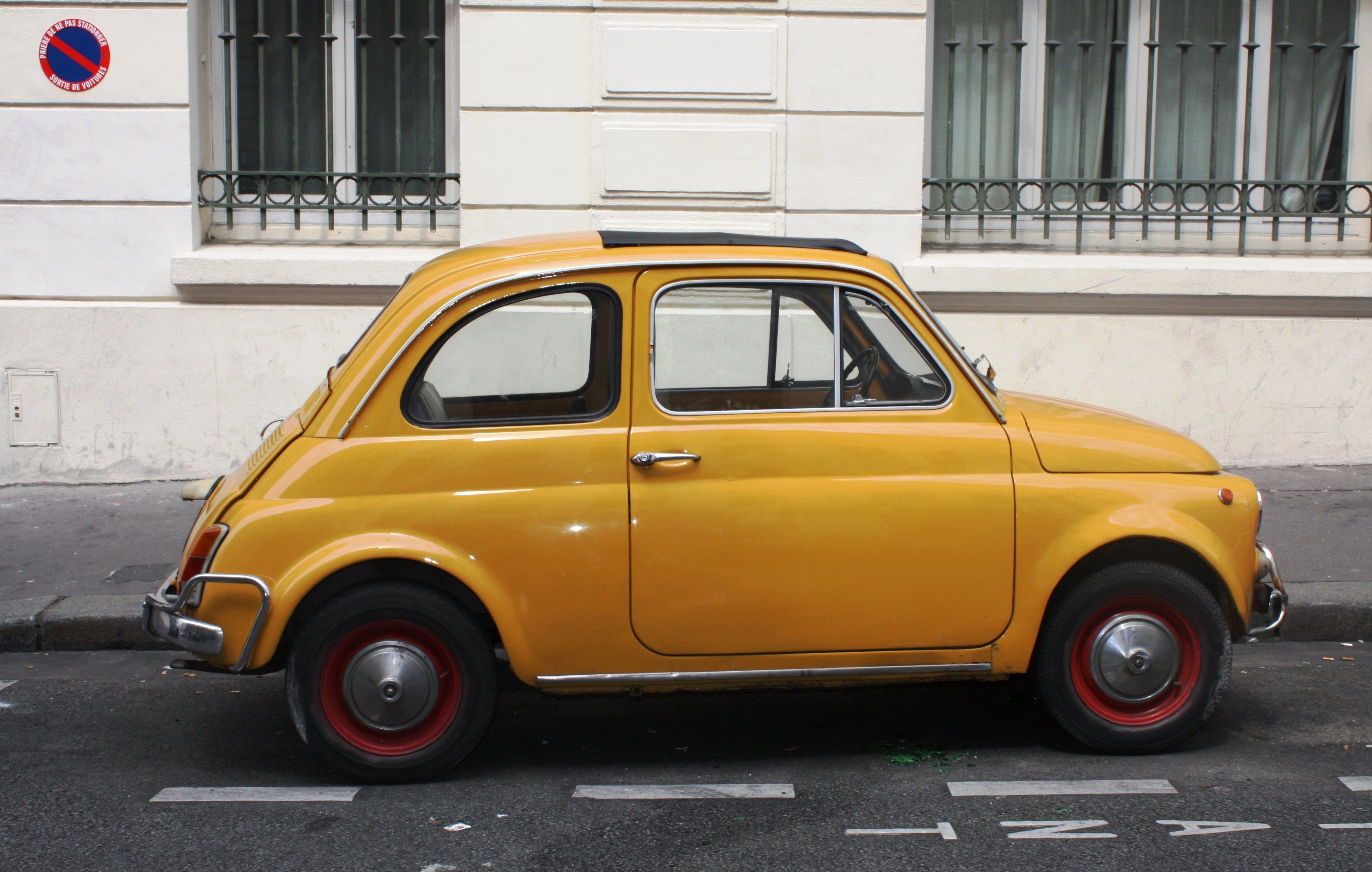 fiat, Cinquecento, 500, Cars, Classic, Italia, Italie Wallpaper