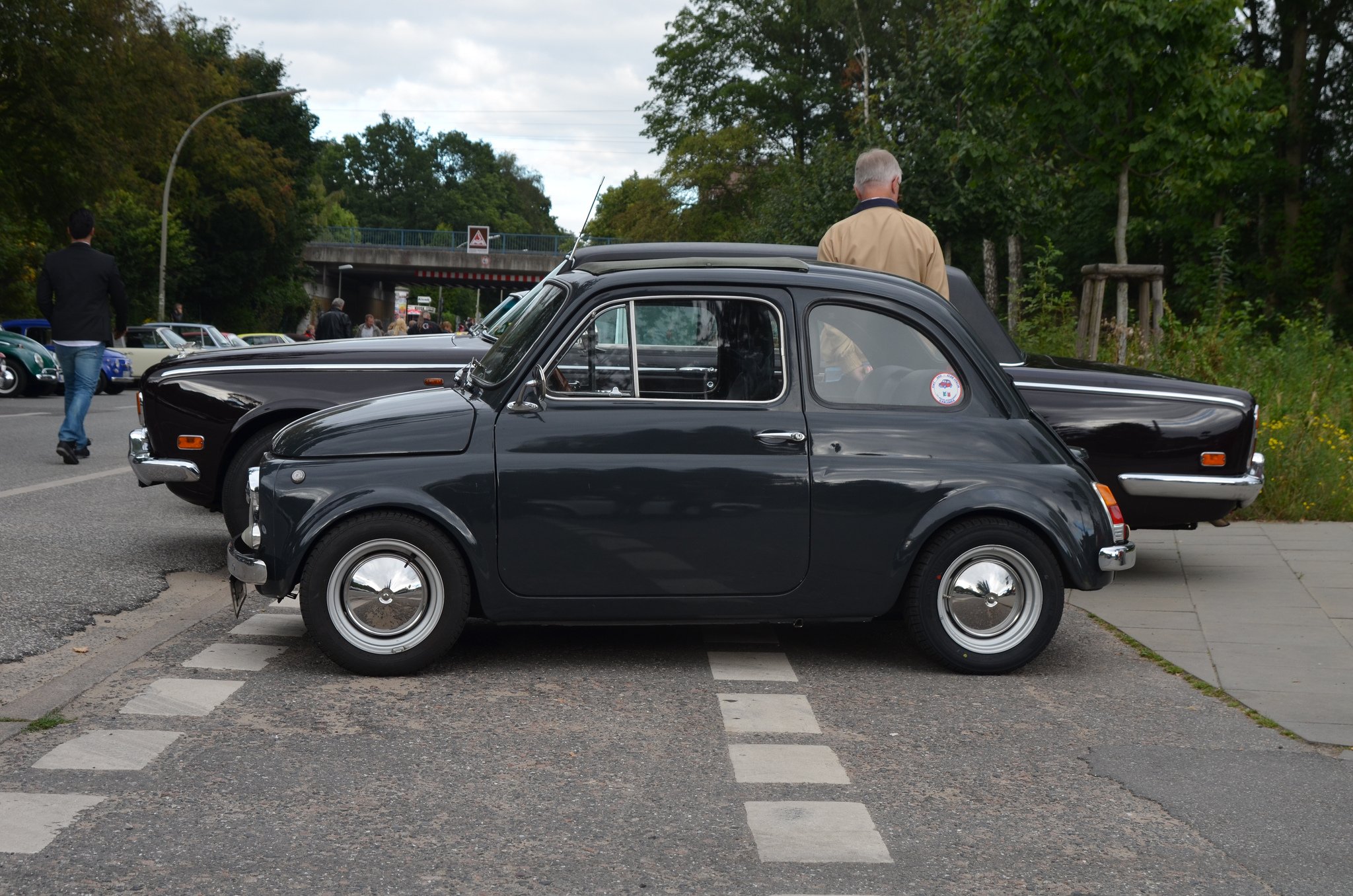 fiat, Cinquecento, 500, Cars, Classic, Italia, Italie Wallpaper